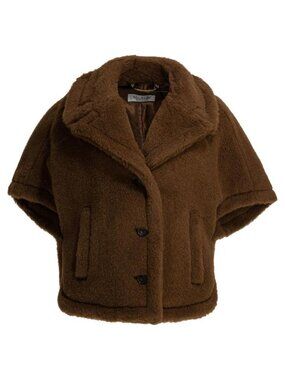 Max Mara Alpaca Short Coat Tag Size S/M Women